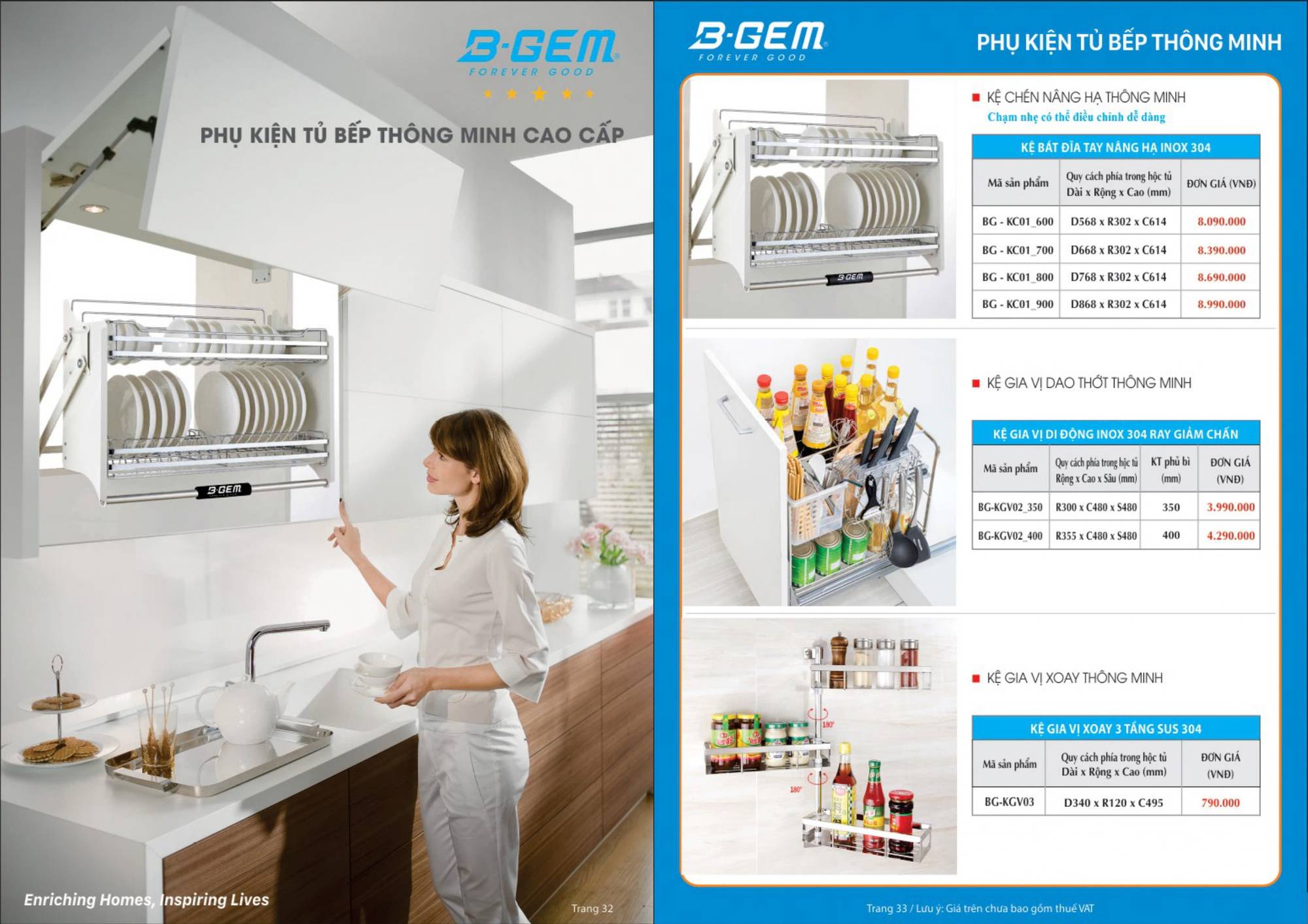 Thiết bị vệ sinh BGEM Catalogue và Bảng giá mới nhất /Page 17